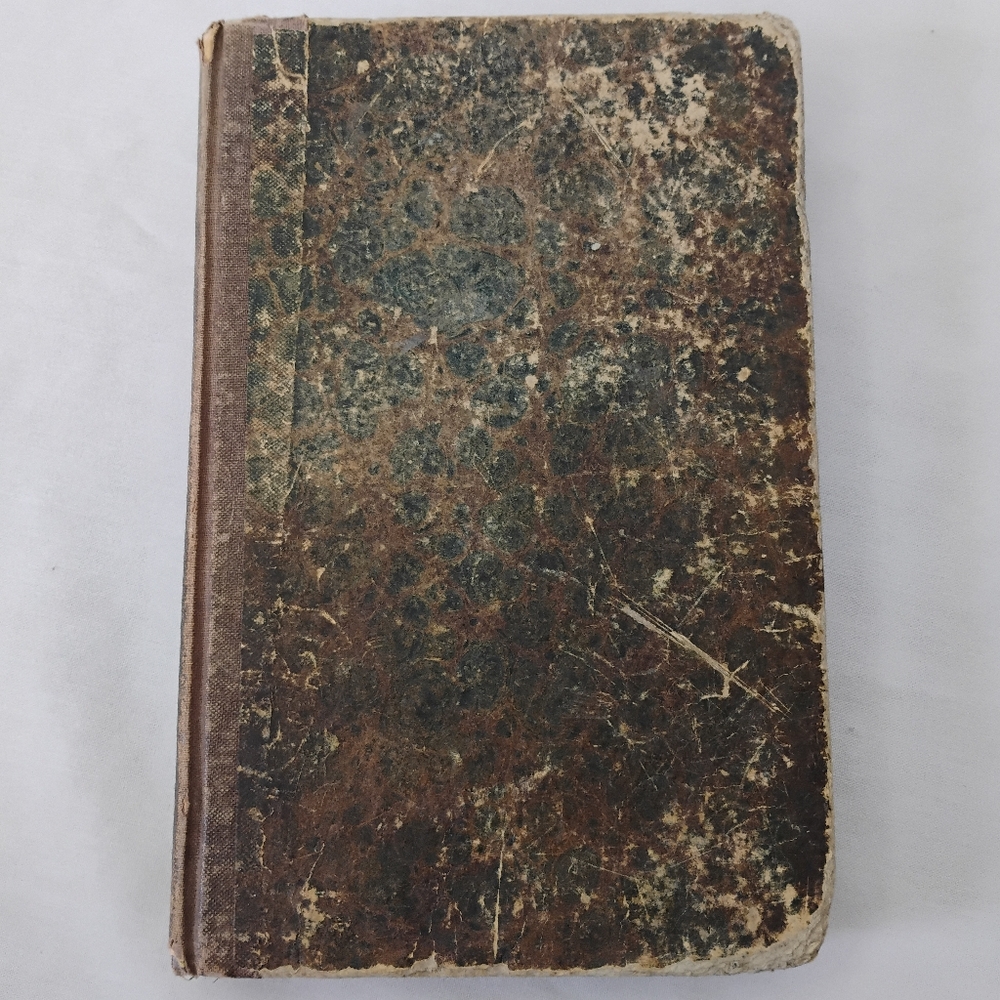 J.B. Machat's French Grammar For Beginners Antique 1856 Educational German Book
